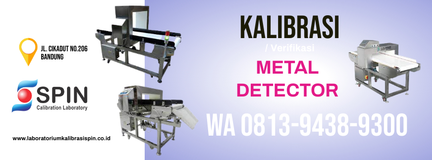 Kalibrasi Metal Detector Bandung