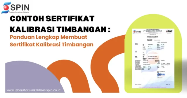 Contoh Sertifikat Kalibrasi Timbangan