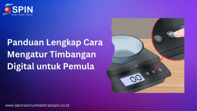 Cara Mengatur Timbangan Digital