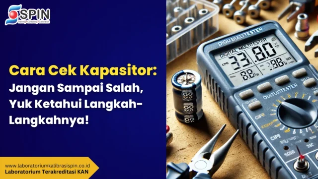 cara cek kapasitor