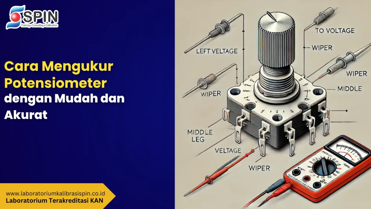 cara mengukur potensiometer