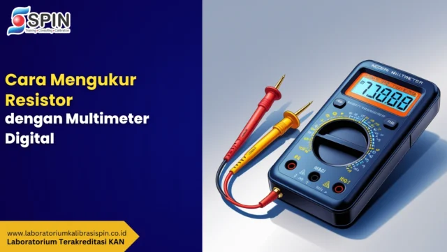 cara mengukur resistor dengan multimeter digital