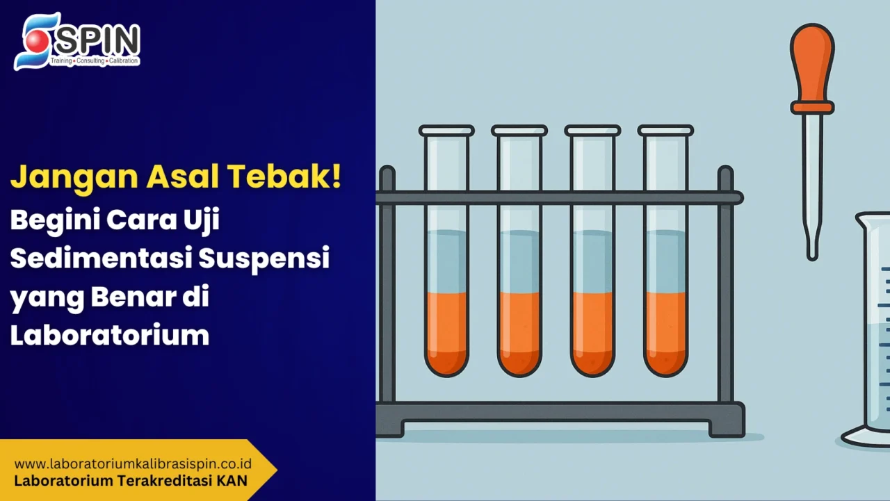 uji sedimentasi suspensi