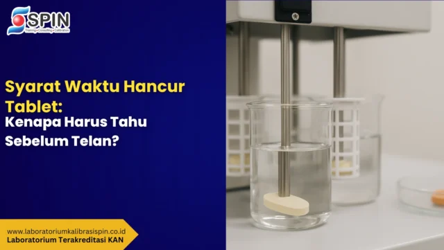 syarat waktu hancur tablet