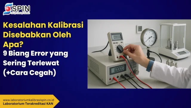 kesalahan kalibrasi disebabkan oleh